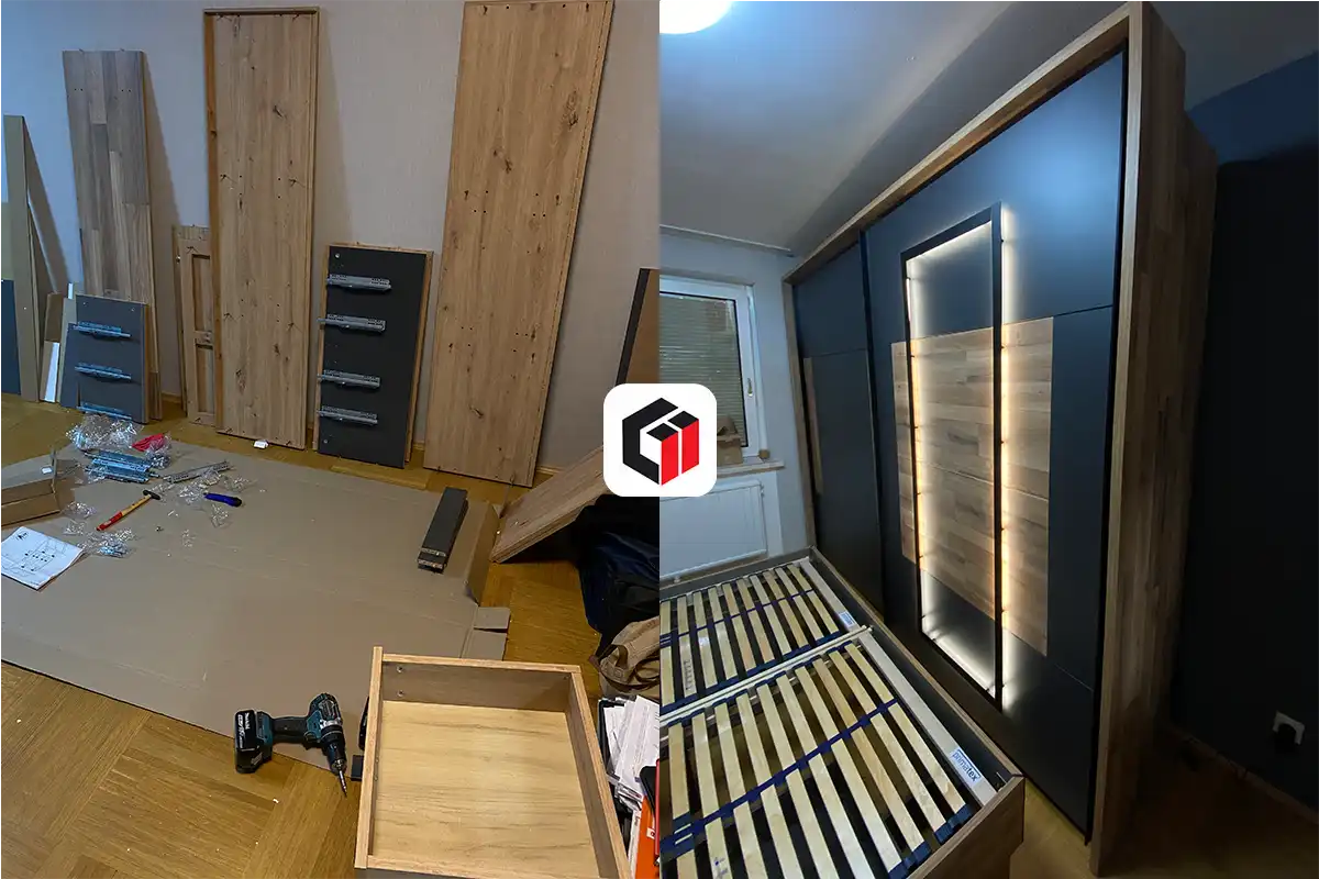Kleiderschrank Montage Wien - Vom Experten montiert